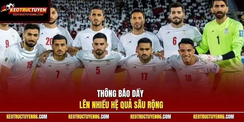 Thông báo dấy lên nhiều hệ quả sâu rộng